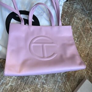Telfar Light Pink Tote Bag